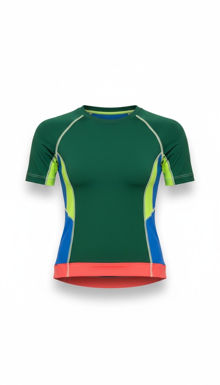 Trail Ready Compression Top with Mesh Panels